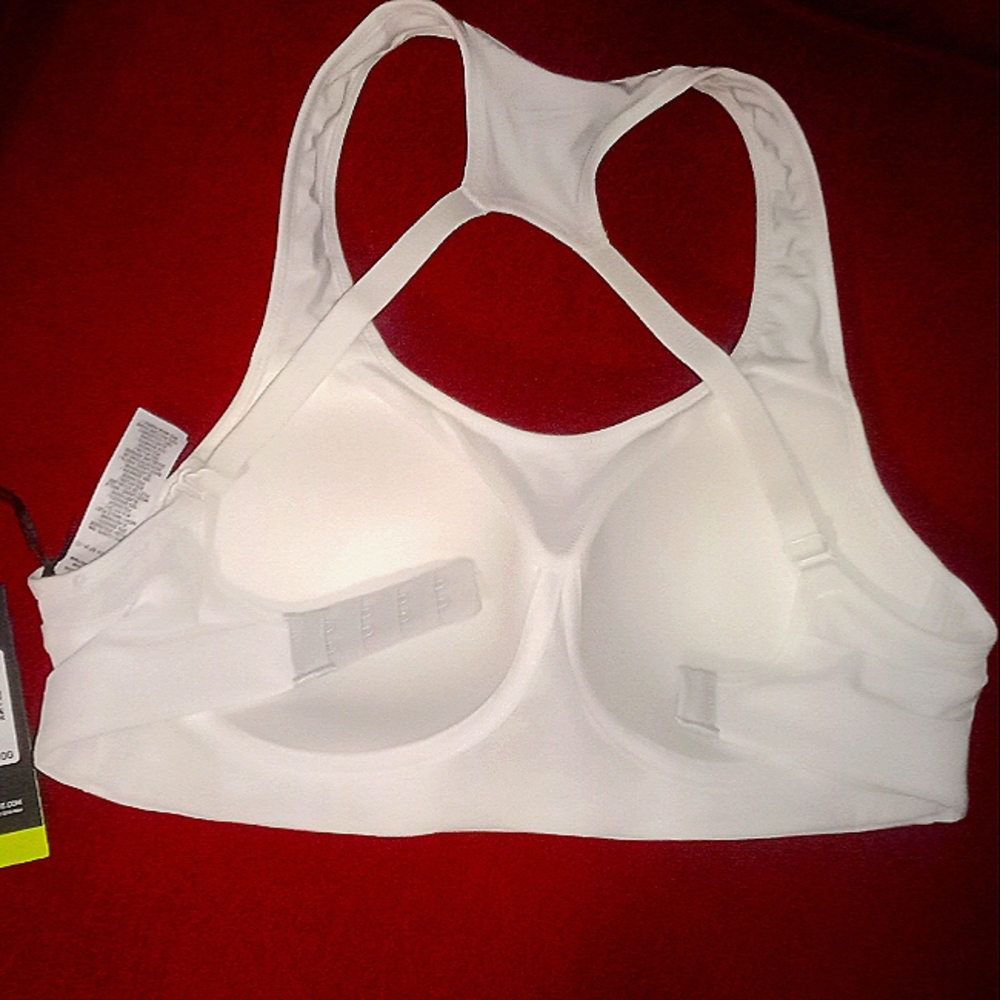 White Nike Sports Bra